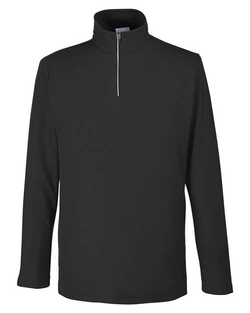 ChromaSoft Quarter-Zip Pullover in Black