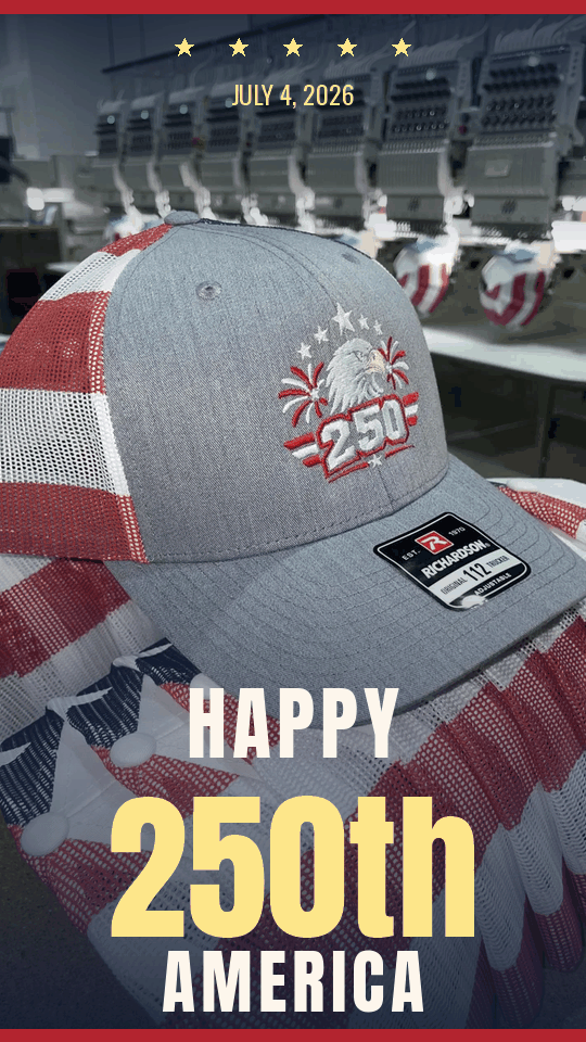 250 Hats for America's 250th sweepstakes promo